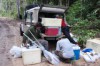 Pesquisadores em trabalho de campo no Amazonas