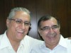 Mário Neto (E), novo presidente do Confap, e o Prof. Odenildo Sena, que entrega o cargo