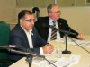 Odenildo Sena, diretor-presidente da Fapeam (E) e Marco Antonio Zago, presidente do CNPq (D)