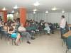Júlio Cesar, em palestra na Fundação Oswaldo Cruz, em Manaus (Foto: Luís Mansuêto)