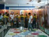 Jogo montado no estande da Fapeam (Foto: Giovanna Consantini/Agência Fapeam)
