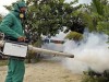Fumacê contra os mosquitos (Foto: Mário Oliveira)