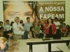 Colaboradores recebem notícia da certificação (Foto: Giovanna Consentini)