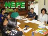 Membros do NEPE em reunião na UFAM (Foto: Divulgação)