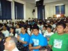 Alunos durante abertura em Itacoatiara (Foto: Fabiola Menezes/Ag. Fapeam)