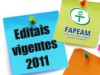 Editais 2011 já estão disponíveis no site da FAPEAM (Foto: Arte/FAPEAM)