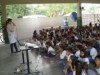 Estudantes recebem palestras sobre higiene bucal (Foto: Divulgação)