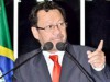 Deputado João Pedro no senado (Foto: Divulgação)