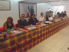 Componentes da mesa durante o encontro (Foto: Divulgação)