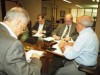 Ocasião da assinatura do Termo de Cooperação (Foto: Salete Lima/Ascom - Sect)