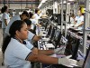 Linha de produção no Distrito Industrial de Manaus (Foto: Ricardo Oliveira)