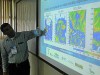 Luiz Cândido explica fenômenos do clima (Foto: Ulysses Varela)