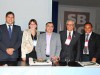 Advogado Breno Rosa, Helena Nader/SBPC, Odenildo Sena/Consecti, Mário Neto/Confap, deputado Sibá Machado na reunião sobre marcos legais(Foto:Carol Sena)