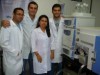 Membros do grupo de pesquisa e Felipe Silva (à direita), ganhador do prêmio (Foto: Arquivo Pessoal)