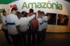 Alunos visitam exposição Biomas e conhecem um pouco sobre a Amazônia (Foto: MCTI)