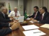 Audiência dos presidentes do Confap e Consecti com ministro Marco Raupp (Foto: Secti-AM)
