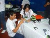 Alunos de Mecatrônica da Fundação Nokia de Ensino durante a SNCT-AM (Foto: Jessie Silva/Ag.FAPEAM)
