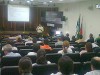 Palestra no primeiro dia do evento (Foto: Laize Minelli)