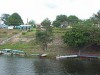 As casas da comunidade em terra firme (Foto: Jander Cardenes)