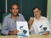 Prefeito da cidade, Xinaik da Silva Medeiros e Secretário da SECTI, Odenildo Sena Foto: Tatiana Lima
