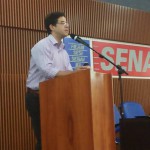 Inovação e Produtividade no Brasil, esse foi o tema abordado na palestra de Naércio Menezes (Foto: Cristiane Barbosa)