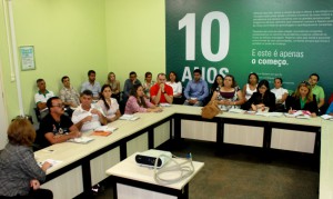 GRUPO DE NOVOS COLABORADORES DA FAPEAM - FOTO DENISON SILVAN