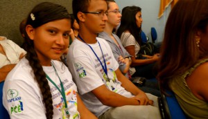 Estudantes do Programa Ciência na Escola - PCE. (Foto: Denison Silvan)
