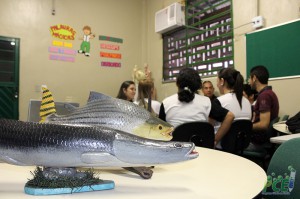 Imagem da notícia - Jovens pesquisadores estudam particularidades dos peixes amazônicos em escola pública de Manaus
