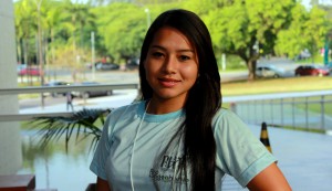Aline Araújo. (Foto: Denison Silvan)
