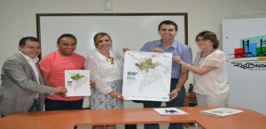 Diretoria da SBPC fez visita oficial ao Campus Rio Branco da Ufac, em outubro do ano passado (Foto: Divulgação/SBPC)