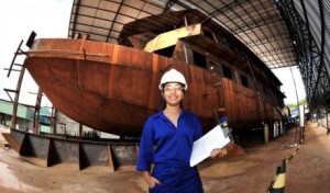 Imagem da notícia - Governo do Estado incentiva estudantes de engenharia naval