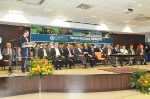 Campolina destacou que os secretários estaduais de ciência, tecnologia e inovação (CT&I) terão papel fundamental na construção de um plano ousado para a ciência brasileira. (Foto: J. Brandão/MCTI) 