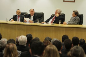 Campolina defendeu a necessidade de criação de um plano ousado para a ciência brasileira e contou que essa foi a orientação da presidenta da República, Dilma Rousseff. (Foto: Augusto Coelho/Ascom MCTI)