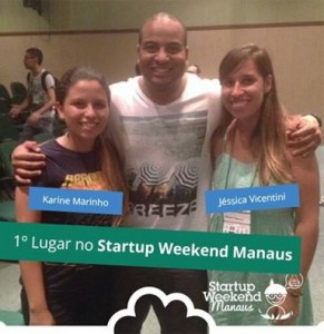 Integrantes da Fucapi Incubadora de Tecnologia vencem a competição de startups. (Foto: Uplink)