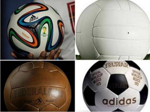 Imagem da notícia - Pesquisa resgata história das bolas das Copas do Mundo de Futebol