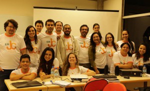 Segunda turma de jornalismo científico da Escola Brasil de Jornalismo Científico. Foto: Divulgação/EBJC
