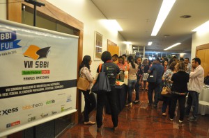 VIII SBBI recebe profissionais de 34 instituições da Rede Federal. (Foto: Assessoria de Comunicação/Ifam)