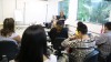 Diretoria Técnico Científica, Andrea Viviana Waichman, durante o evento. Foto Érico X avier. Agência FAPEAM