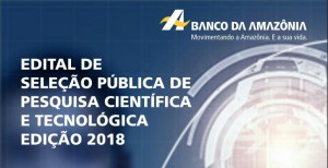 Imagem da notícia - Edital de Seleção Pública de Pesquisa Científica e Tecnológica Edição 2018