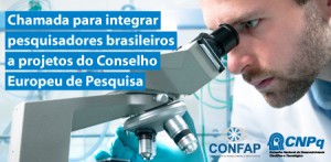 Imagem da notícia - Confap e CNPq lançam chamada para integrar pesquisadores brasileiros a projetos do Conselho Europeu de Pesquisa