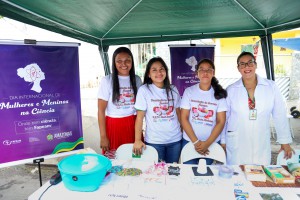 Imagem da notícia - Fapeam celebra o Dia Internacional de Mulheres e Meninas na Ciência na Feira da Aparecida