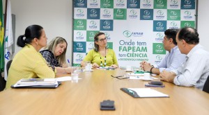 Imagem da notícia - Direção da Fapeam reúne com representantes da FAS