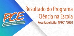 Imagem da notícia - Fapeam divulga resultado do Programa Ciência na Escola, Edição 2020
