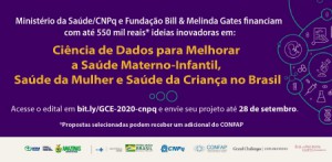 Imagem da notícia - Encerra nesta segunda-feira (28/9) a Chamada ciência de dados para melhorar a saúde materno-infantil