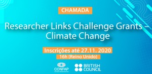 Imagem da notícia - Chamada Researcher Links Challenge Grants – Climate Change recebe propostas até dia 27/11