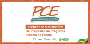 Imagem da notícia - Programa Ciência na Escola da Fapeam recebe número recorde  de submissões de propostas