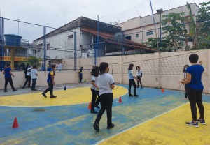 Imagem da notícia - Escola de Parintins implementa práticas desportivas não convencionais em aulas de Educação Física