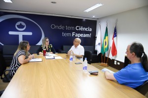 Imagem da notícia - Fapeam reúne com Sedecti para discutir projetos relacionados ao meio-ambiente e ações de CT&I