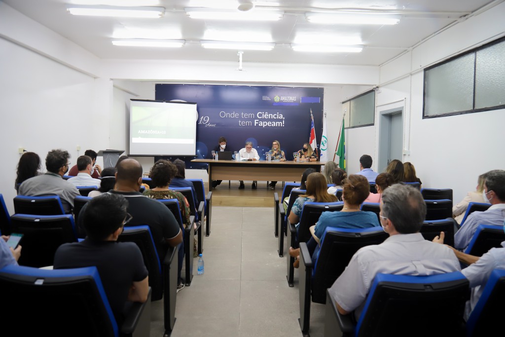 Fapeam 25.07.2022 - Reunião Amazônia +10 - Sede da Fapeam Fotos Érico Xavier - Fapeam-40