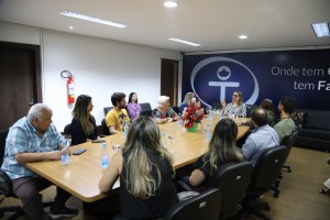 Imagem da notícia - Fapeam recebe visita de pesquisadores e professores da Universidade Nilton Lins